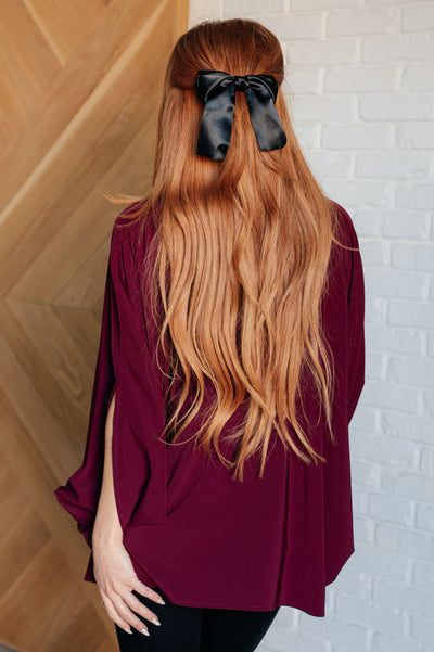 Universal Philosophy Blouse in Wine Southern Soul Collectives