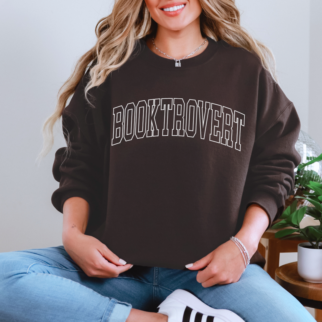 Booktrovert Graphic Sweatshirt Southern Soul Collectives