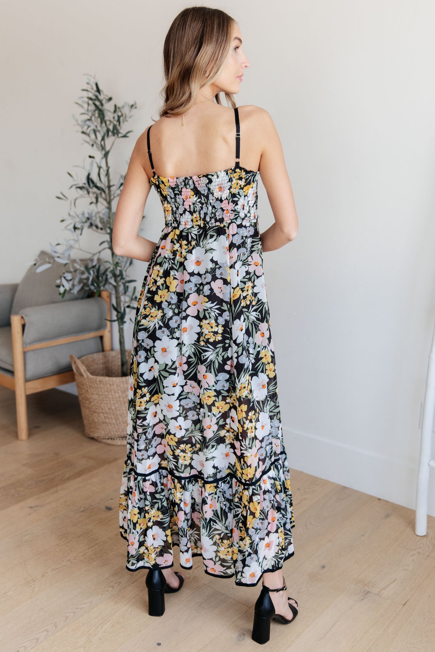 Up From the Ashes Floral Maxi Dress Southern Soul Collectives