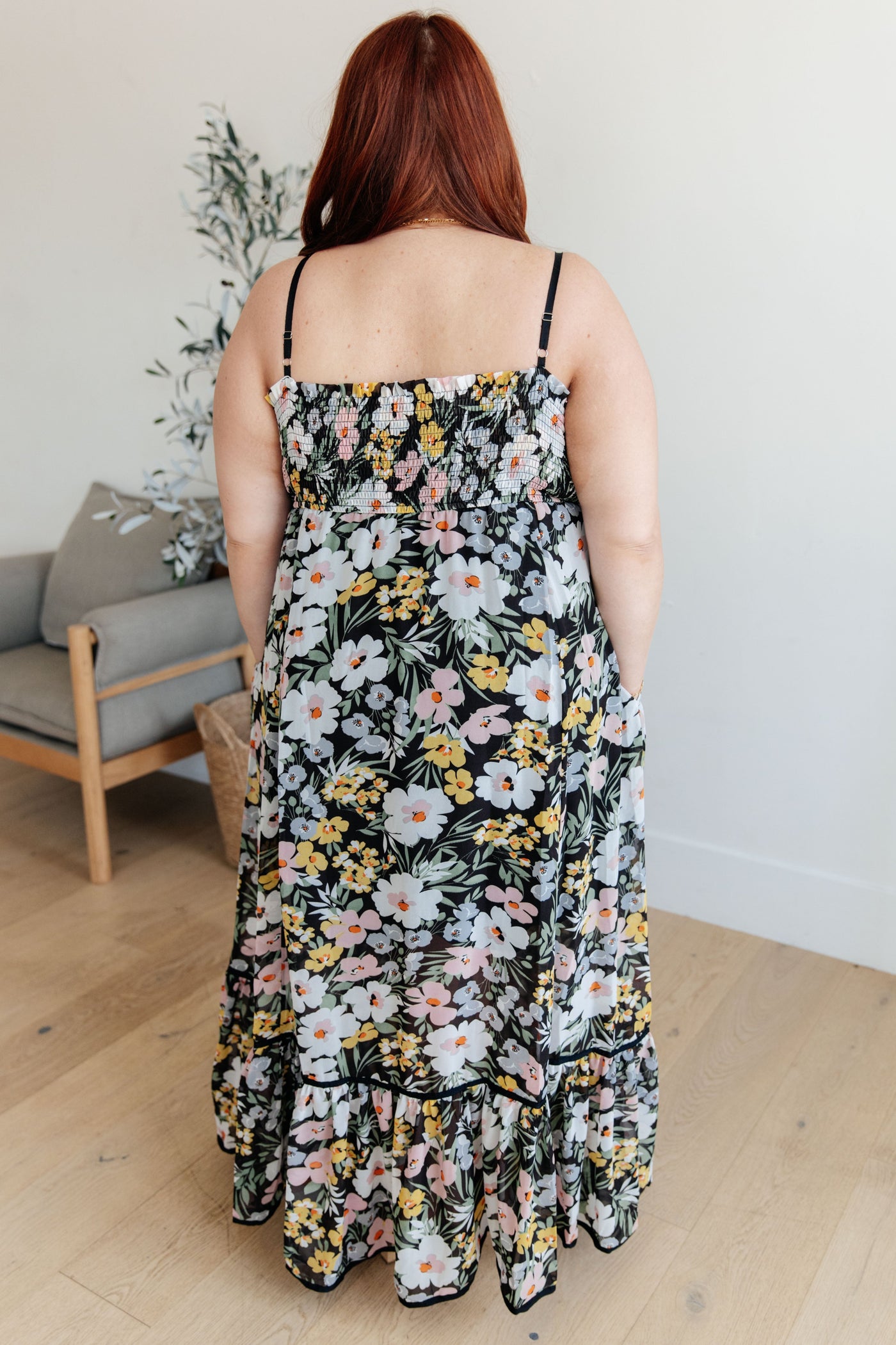 Up From the Ashes Floral Maxi Dress Southern Soul Collectives