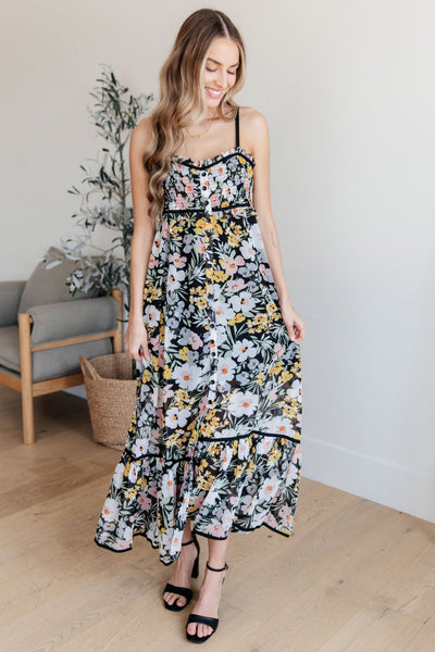 Up From the Ashes Floral Maxi Dress Southern Soul Collectives