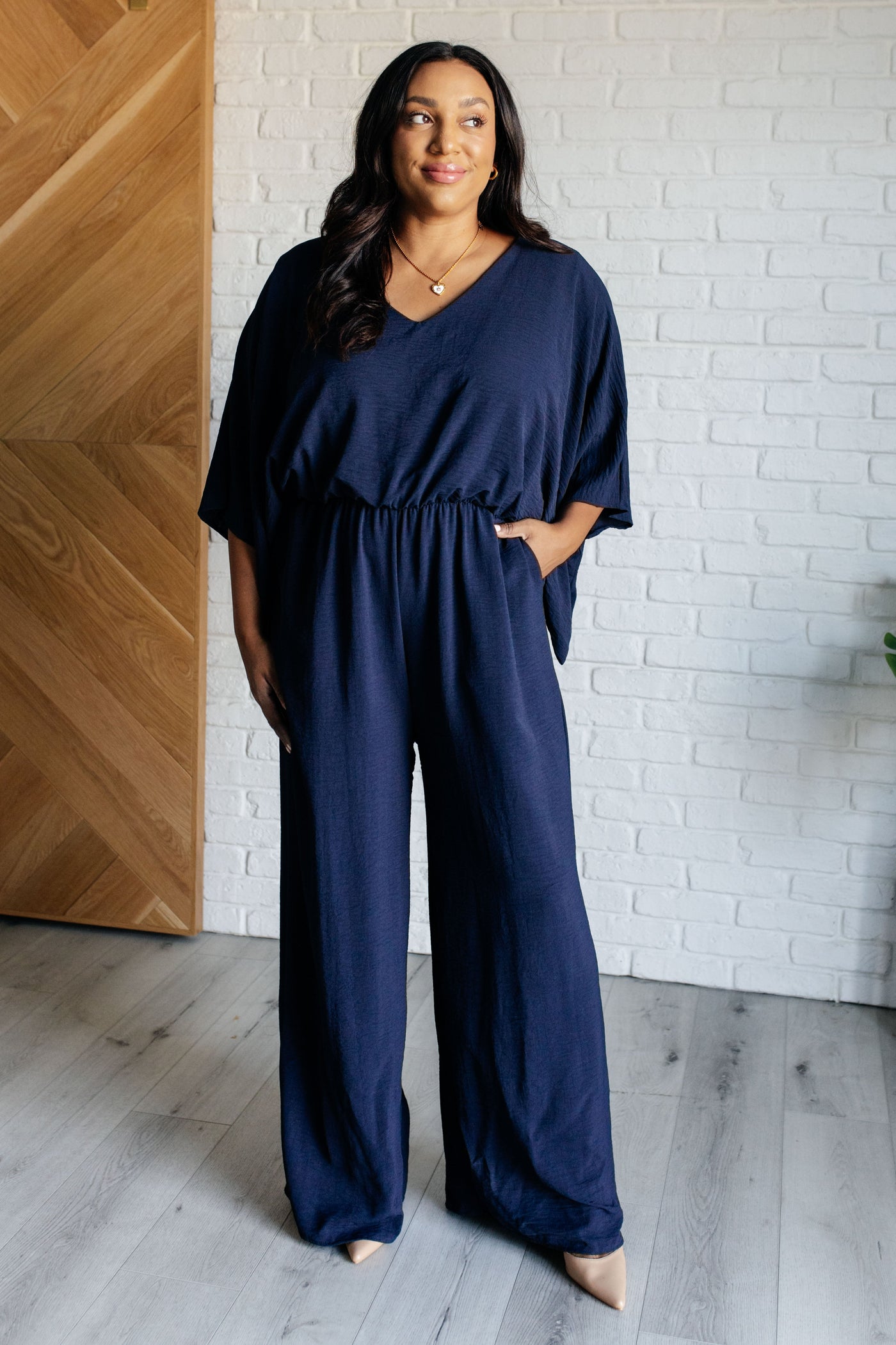 Up to Something Wide Leg Jumpsuit Southern Soul Collectives