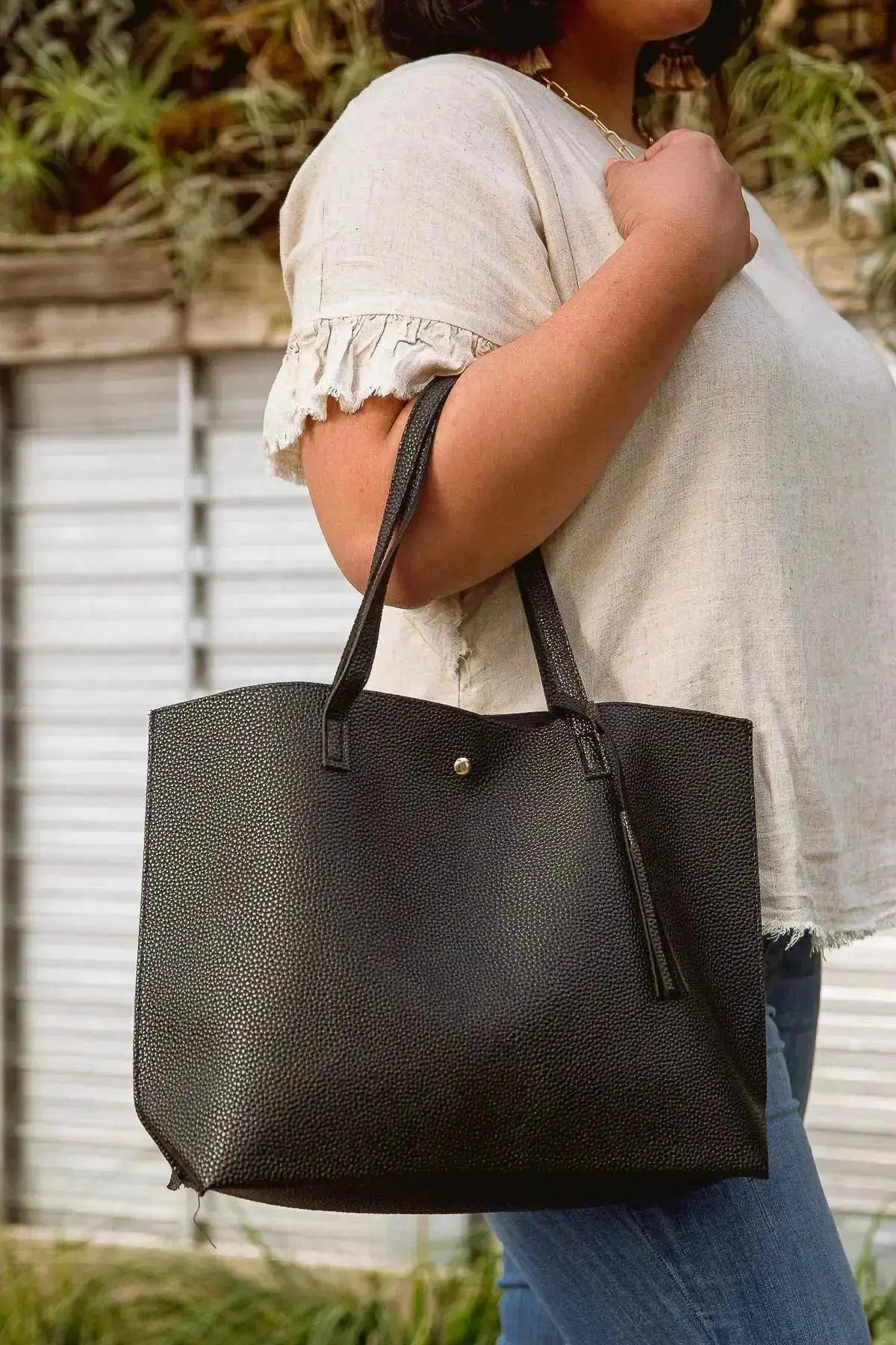 Valerie Vegan Leather Tote Bag Womens Southern Soul Collectives