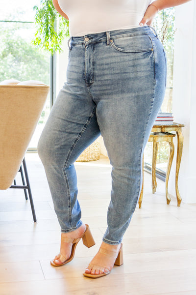 Veronica High Rise Control Top Vintage Skinny Jeans - Southern Soul Collectives