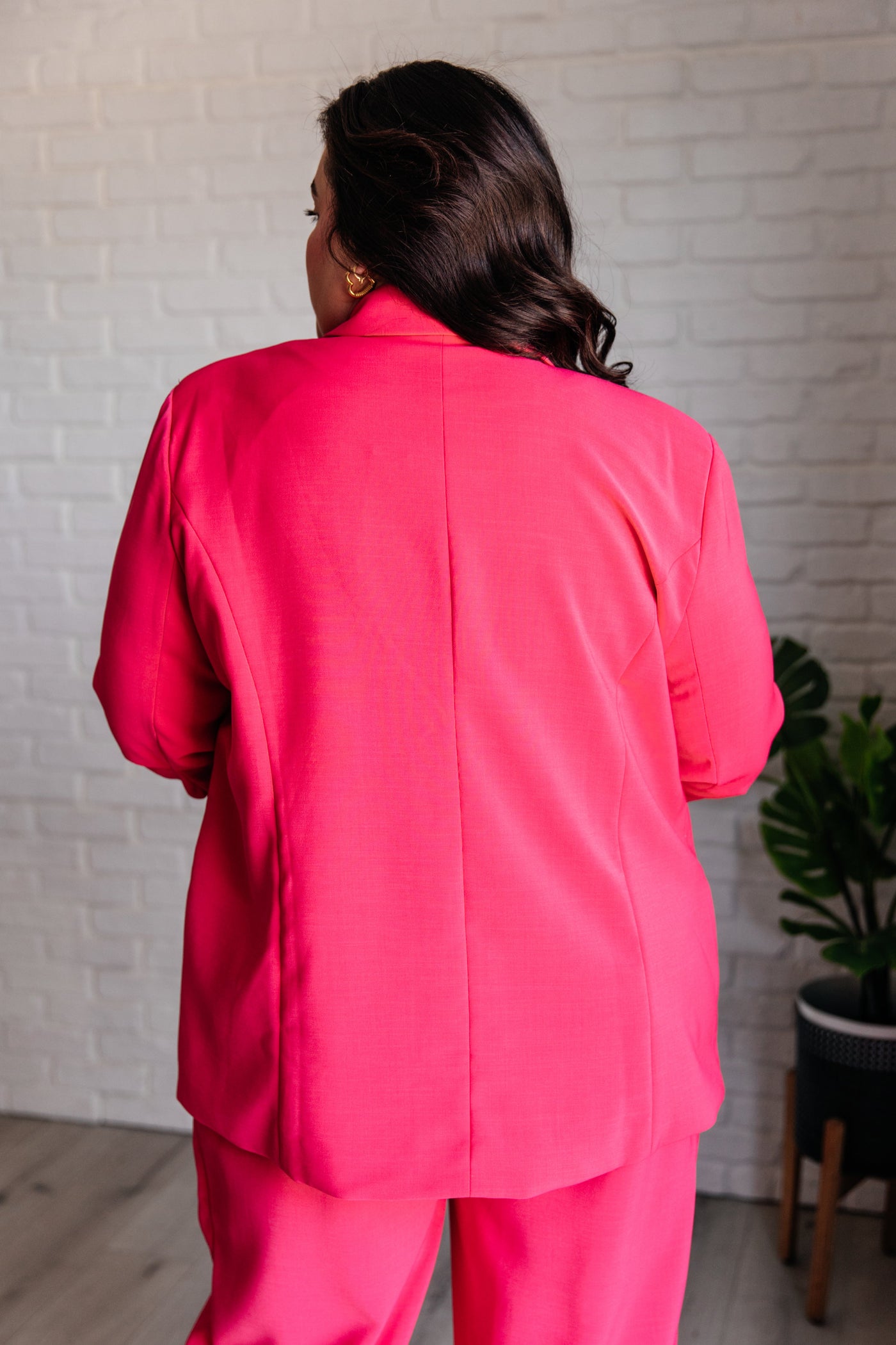 Vigilante Stuff Blazer in Hot Pink Southern Soul Collectives