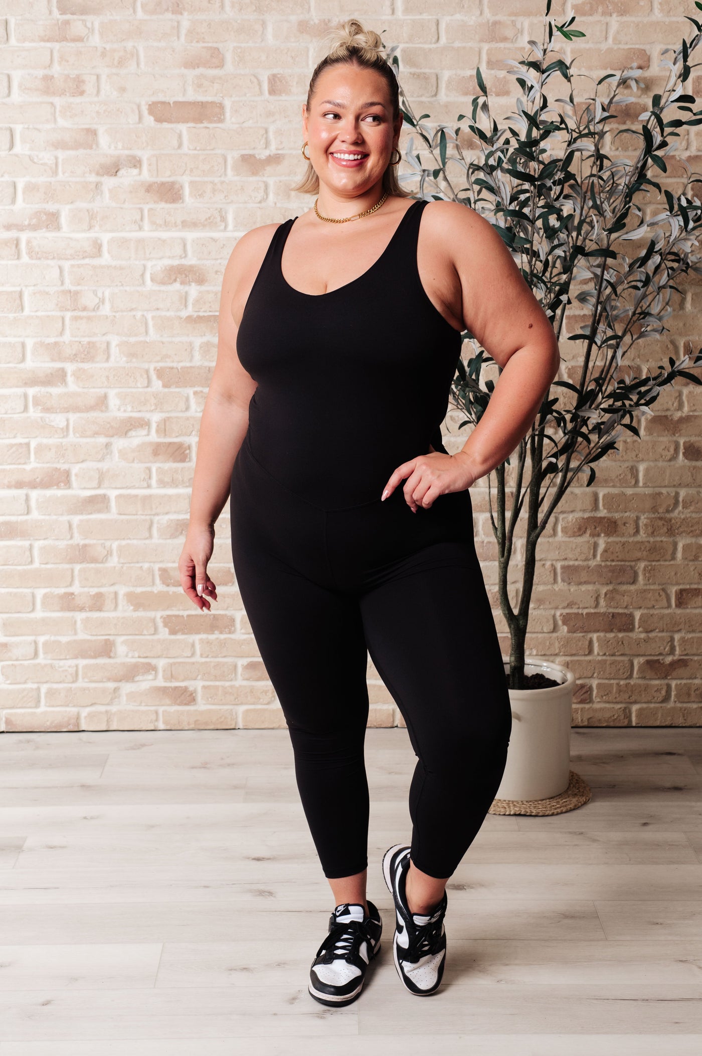 Way to Push Active Bodysuit in Black Southern Soul Collectives