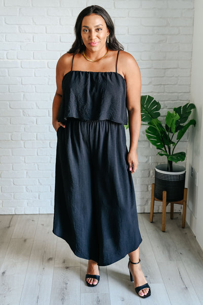 When All is Said and Done Spaghetti Strap Jumpsuit Southern Soul Collectives