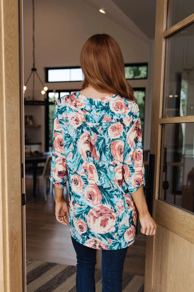 Whisked Away Floral Top Womens Southern Soul Collectives
