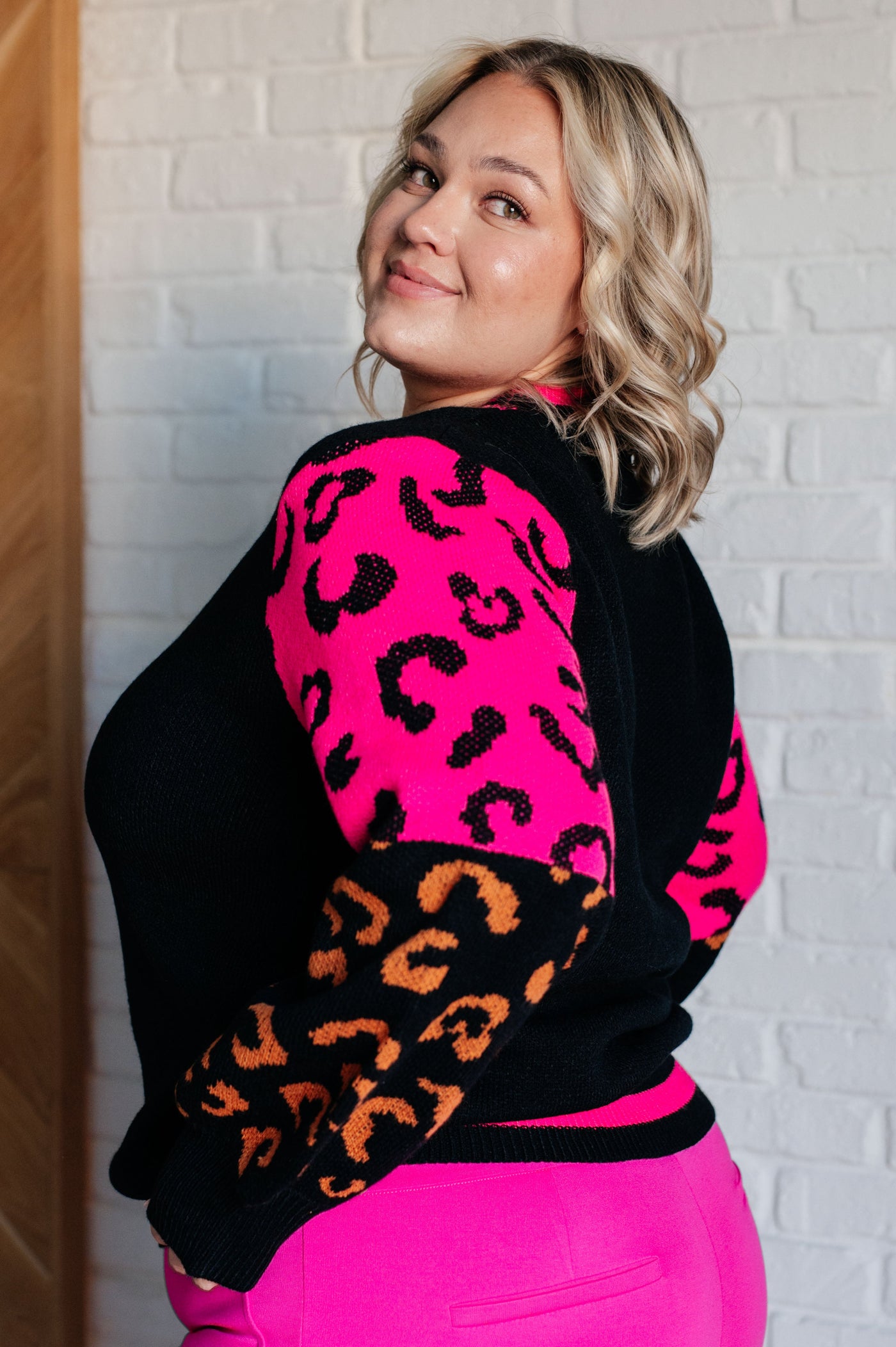 Wild About You Animal Print Sweater Southern Soul Collectives