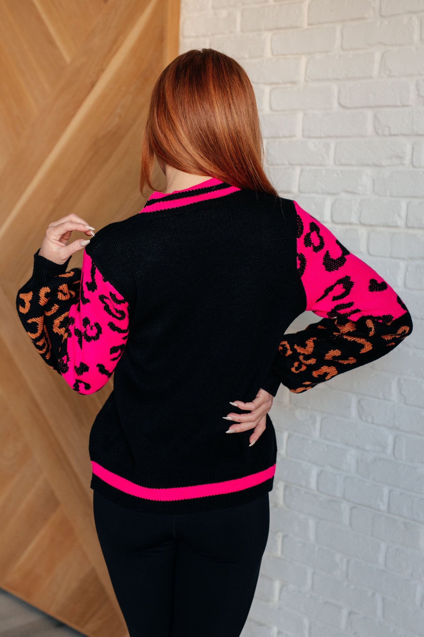 Wild About You Animal Print Sweater Southern Soul Collectives