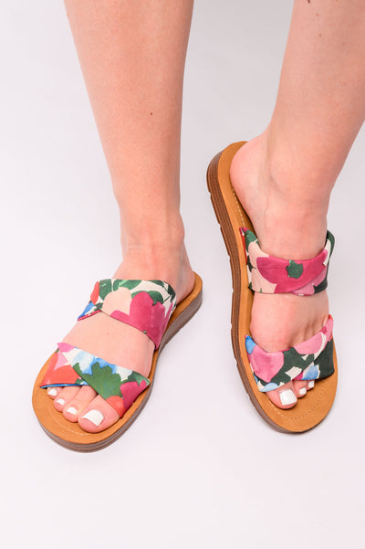 With a Twist Sandal in Flowers Southern Soul Collectives