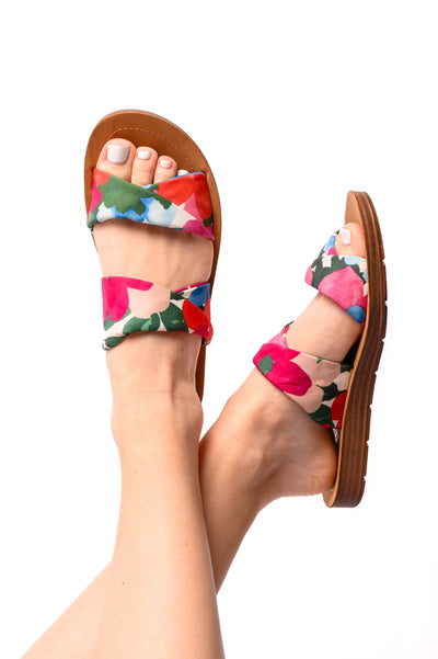 With a Twist Sandal in Flowers Southern Soul Collectives