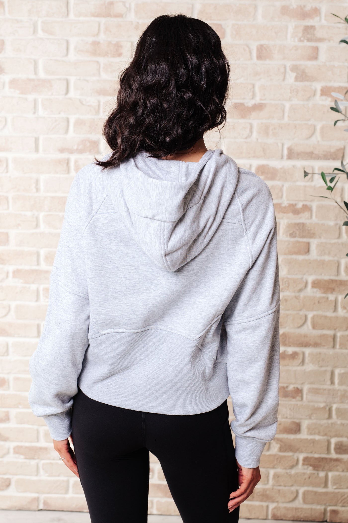 Working Up A Sweat Hooded Pullover in Grey Southern Soul Collectives