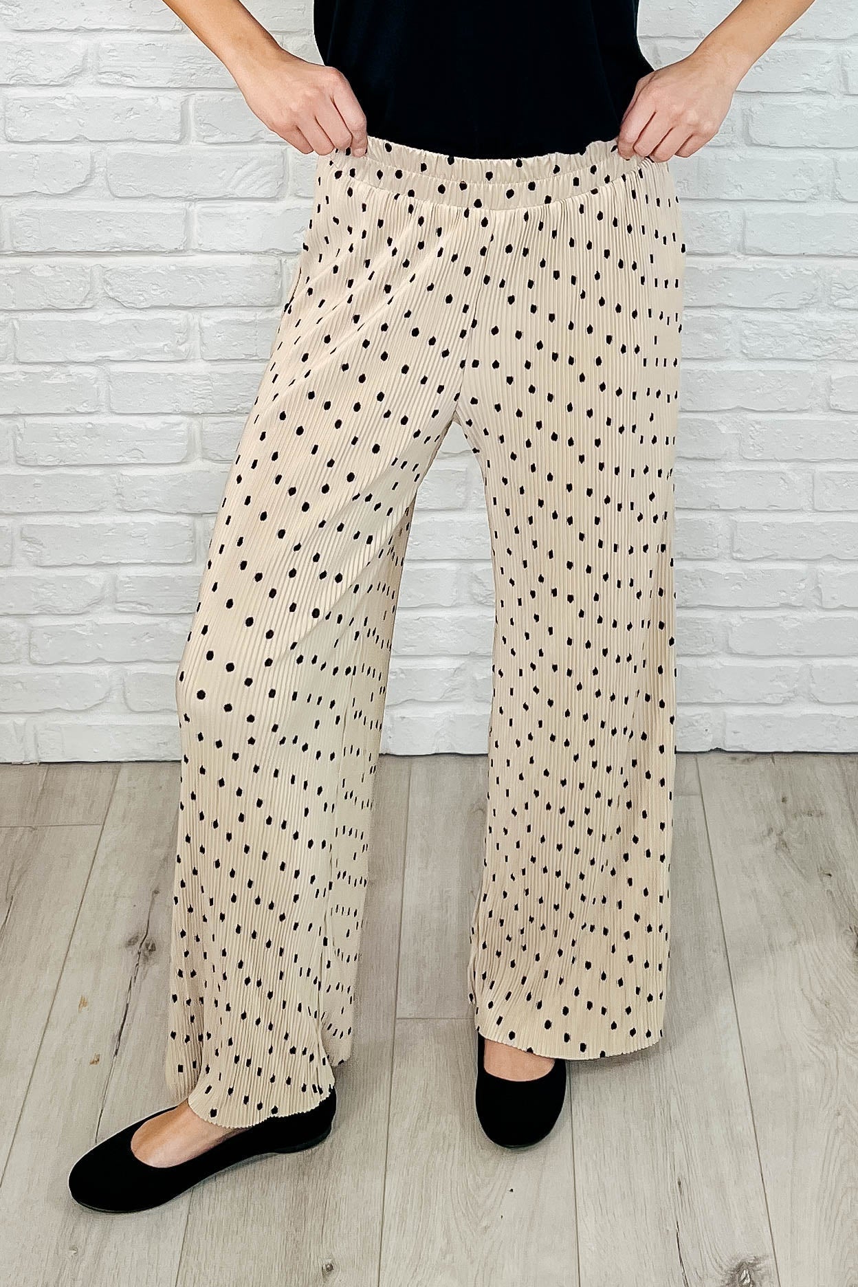 Working on Lounging Elastic Waist Bottoms in Khaki Southern Soul Collectives