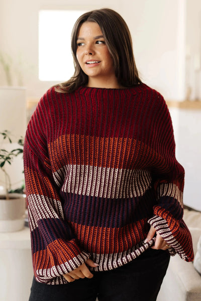 World of Wonder Striped Sweater Womens Southern Soul Collectives