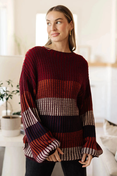 World of Wonder Striped Sweater Womens Southern Soul Collectives