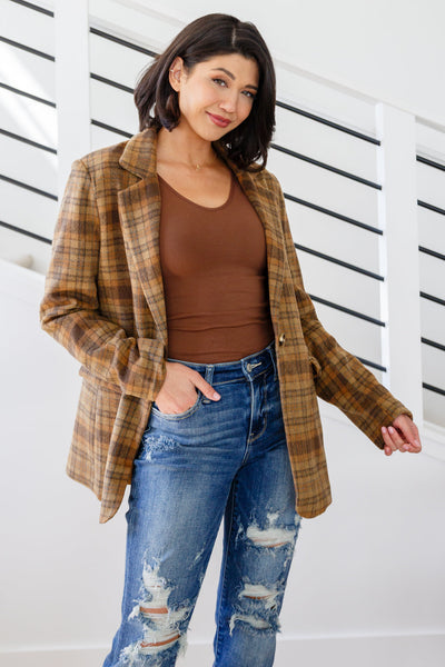 World Class Plaid Blazer Southern Soul Collectives