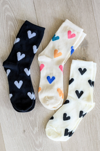 Woven Hearts Everyday Socks 3 Pack Southern Soul Collectives