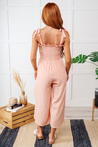 You Swoon, You Sigh Ruffle Neckline Jumpsuit Southern Soul Collectives