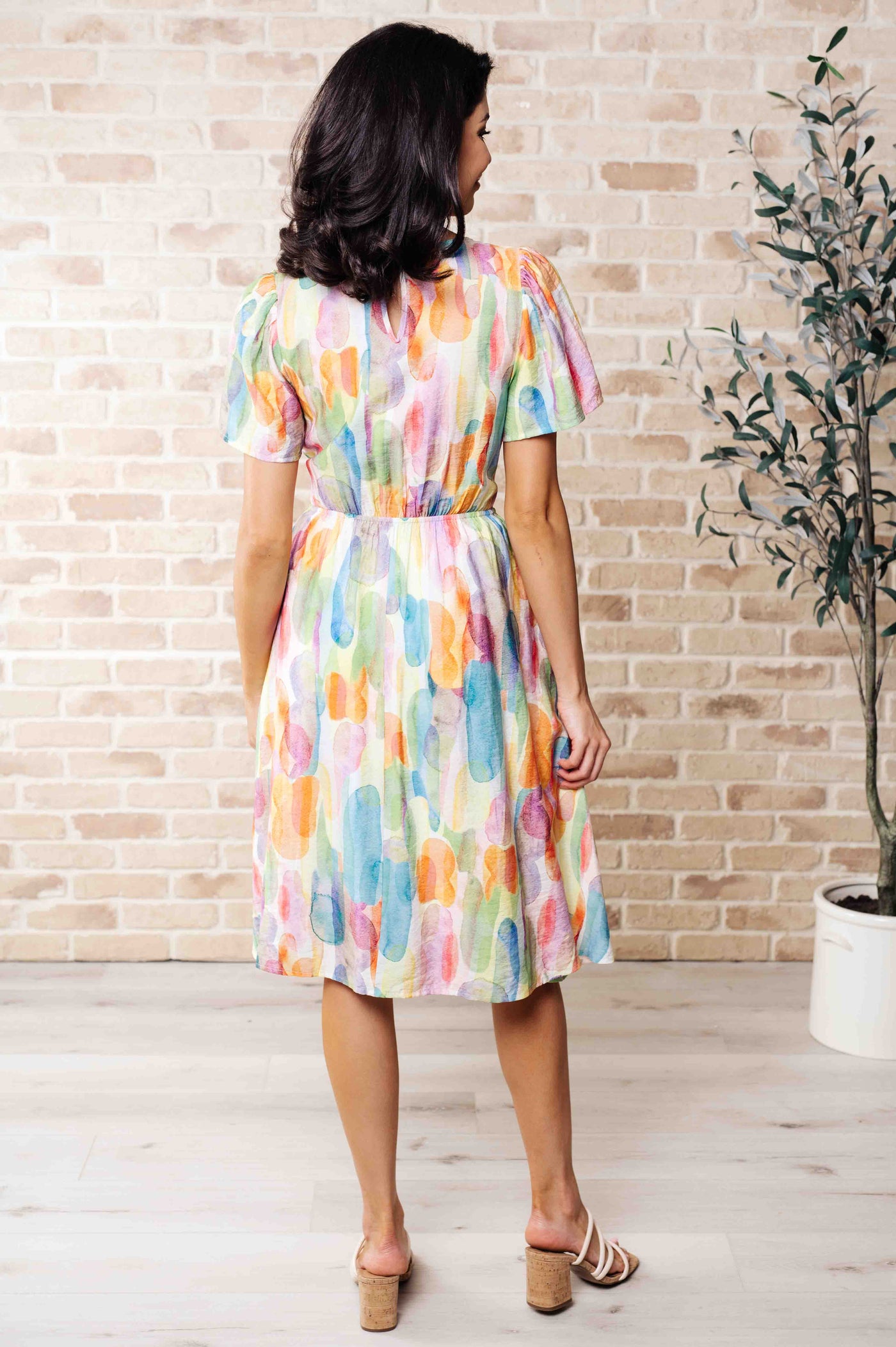 Young, Wild & Free Round Neck Dress Southern Soul Collectives