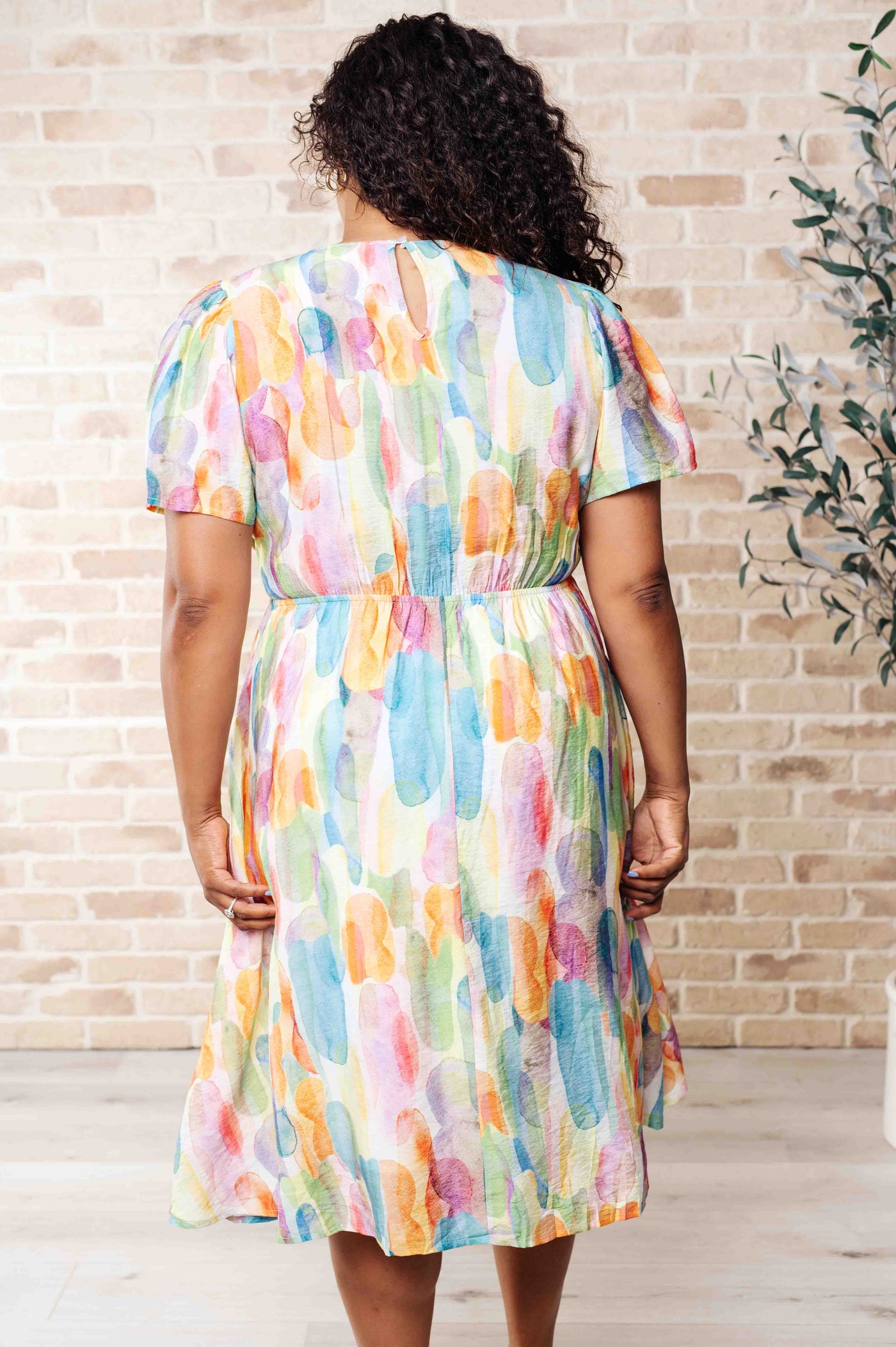 Young, Wild & Free Round Neck Dress Southern Soul Collectives