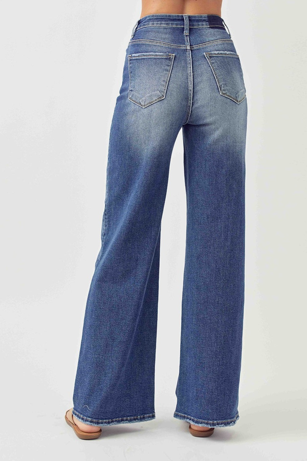 Risen High Rise Wide Leg Jeans Southern Soul Collectives