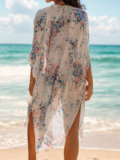 Printed Open Front Cover-Up Southern Soul Collectives