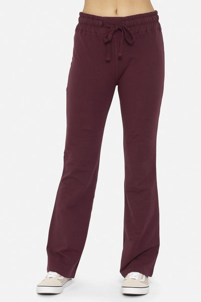 Drawstring Flared Pants in Plum Southern Soul Collectives