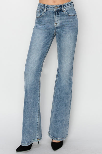 RISEN Mid Rise Bootcut Jeans Southern Soul Collectives