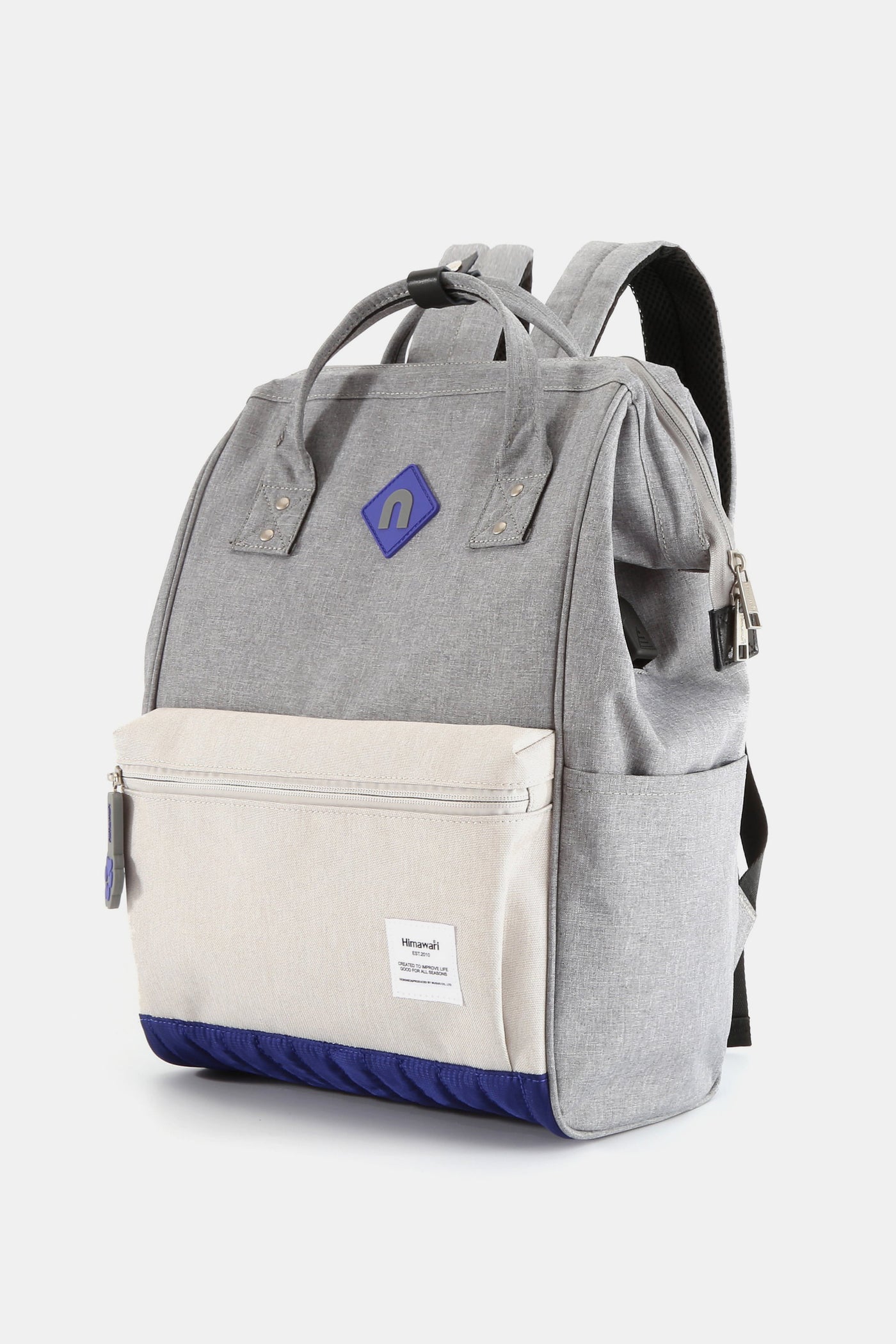 Stepping Out Contrast Waterproof Backpack Bag with External USB Port Southern Soul Collectives