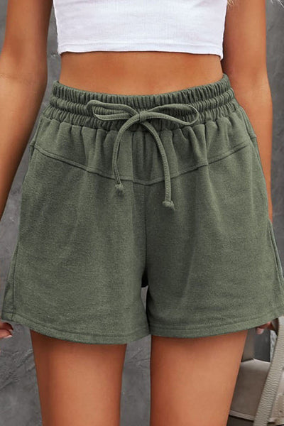 Hey Girlie Drawstring Shorts with Pockets in Multiple Colors Southern Soul Collectives