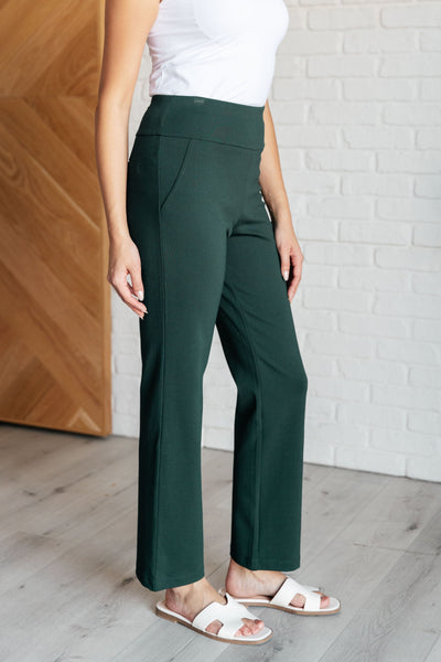 Magic Straight Pants in Hunter Green Southern Soul Collectives