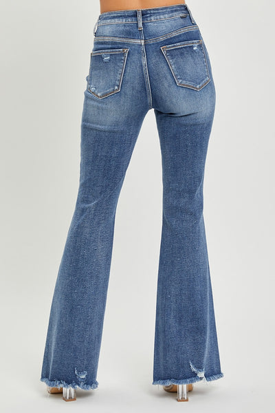 RISEN High Waist Distressed Fare Jeans Southern Soul Collectives