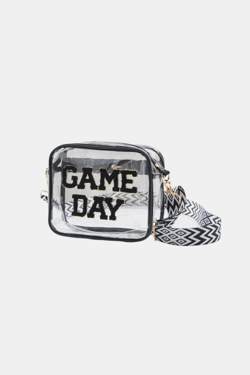 Zenana GAME DAY Stadium Approved Transparent Crossbody Bag Southern Soul Collectives