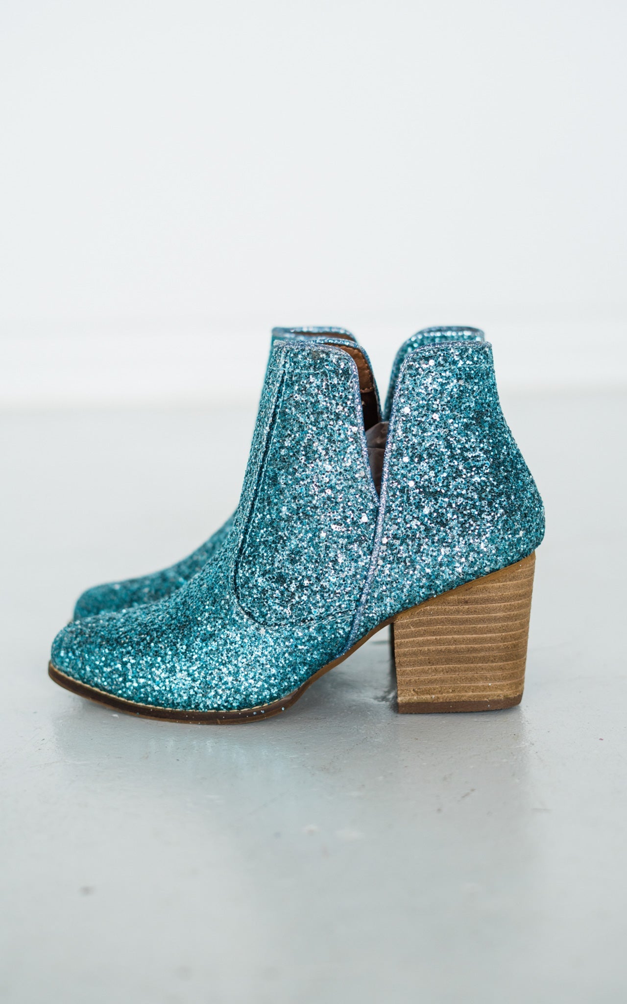 Fiera Booties in Blue Southern Soul Collectives