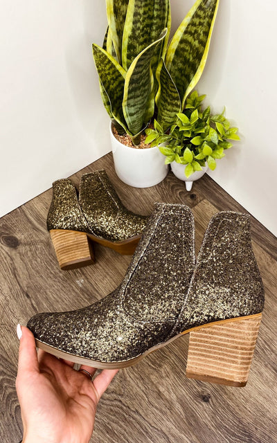 Fiera Booties in Bronze Southern Soul Collectives