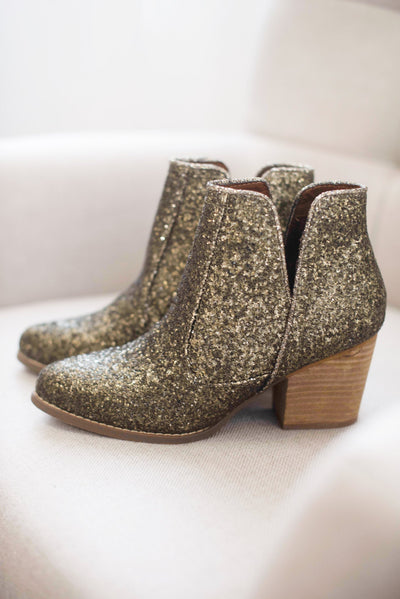 Fiera Booties in Bronze Southern Soul Collectives