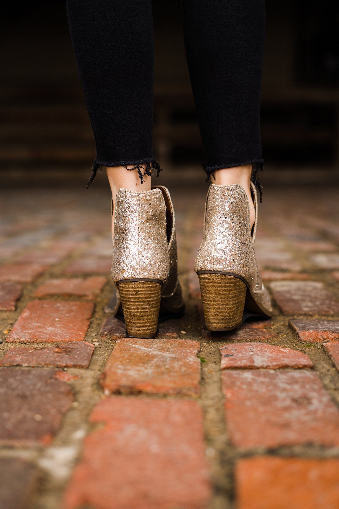 Fiera Booties in Gold Southern Soul Collectives