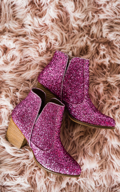 Fiera Booties in Pink Southern Soul Collectives