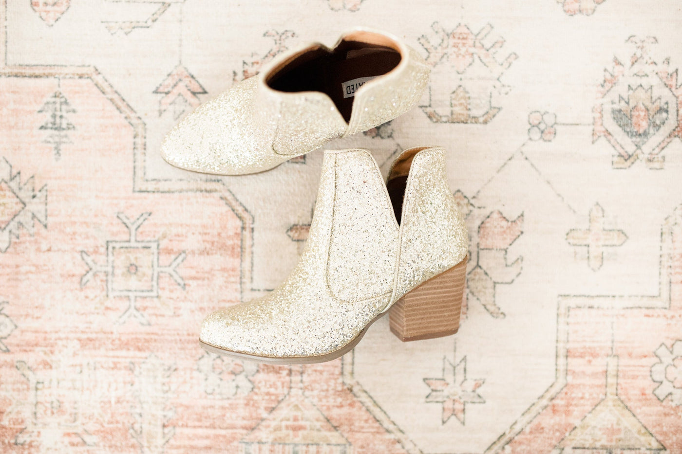 Fiera Booties in Gold Southern Soul Collectives