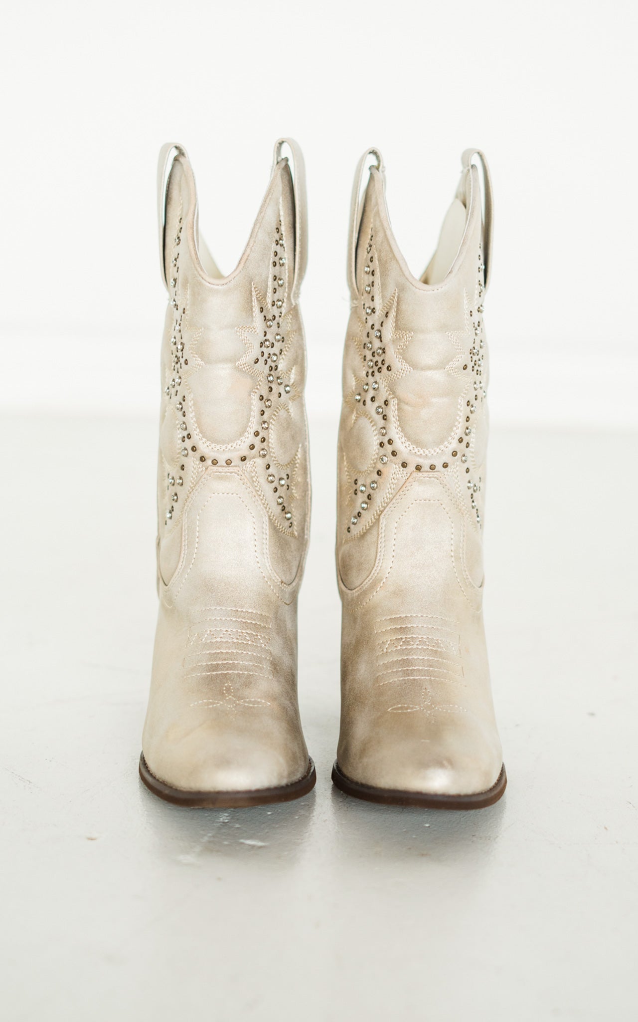 Houston Western Boots in Champagne Southern Soul Collectives