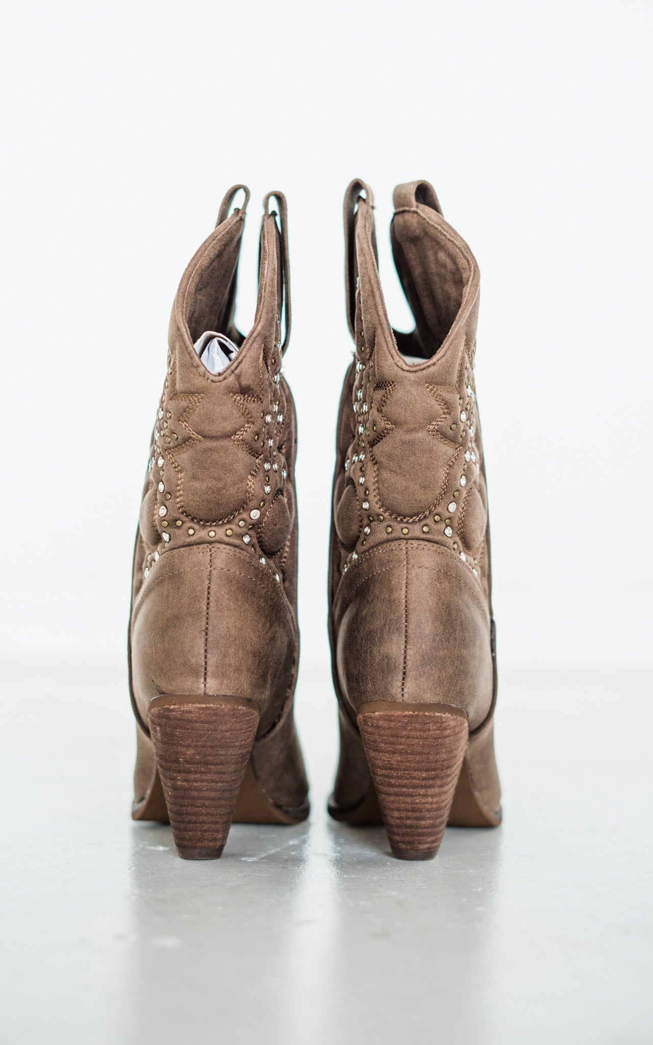 Houston Western Boots in Taupe Southern Soul Collectives