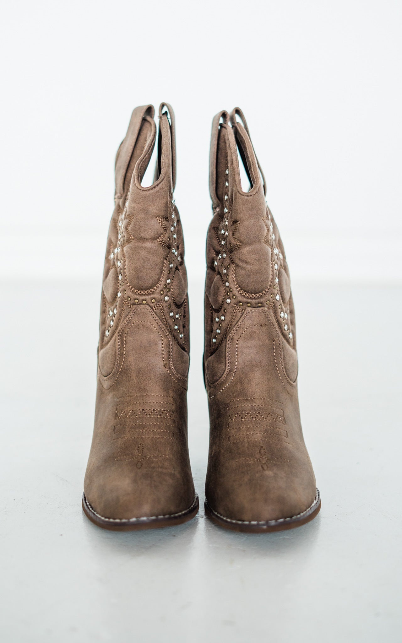 Houston Western Boots in Taupe Southern Soul Collectives