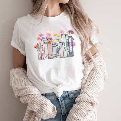 Swiftie Book Album Names Graphic T-shirt and Sweatshirt
