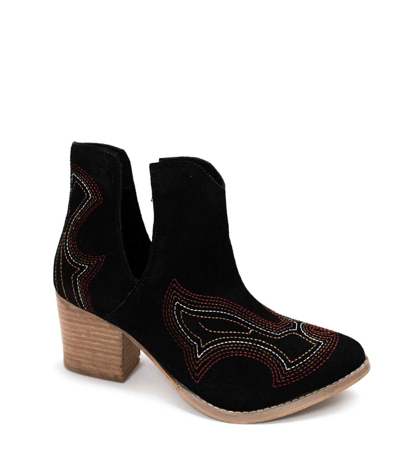 Journee Ankle Boots in Black Southern Soul Collectives