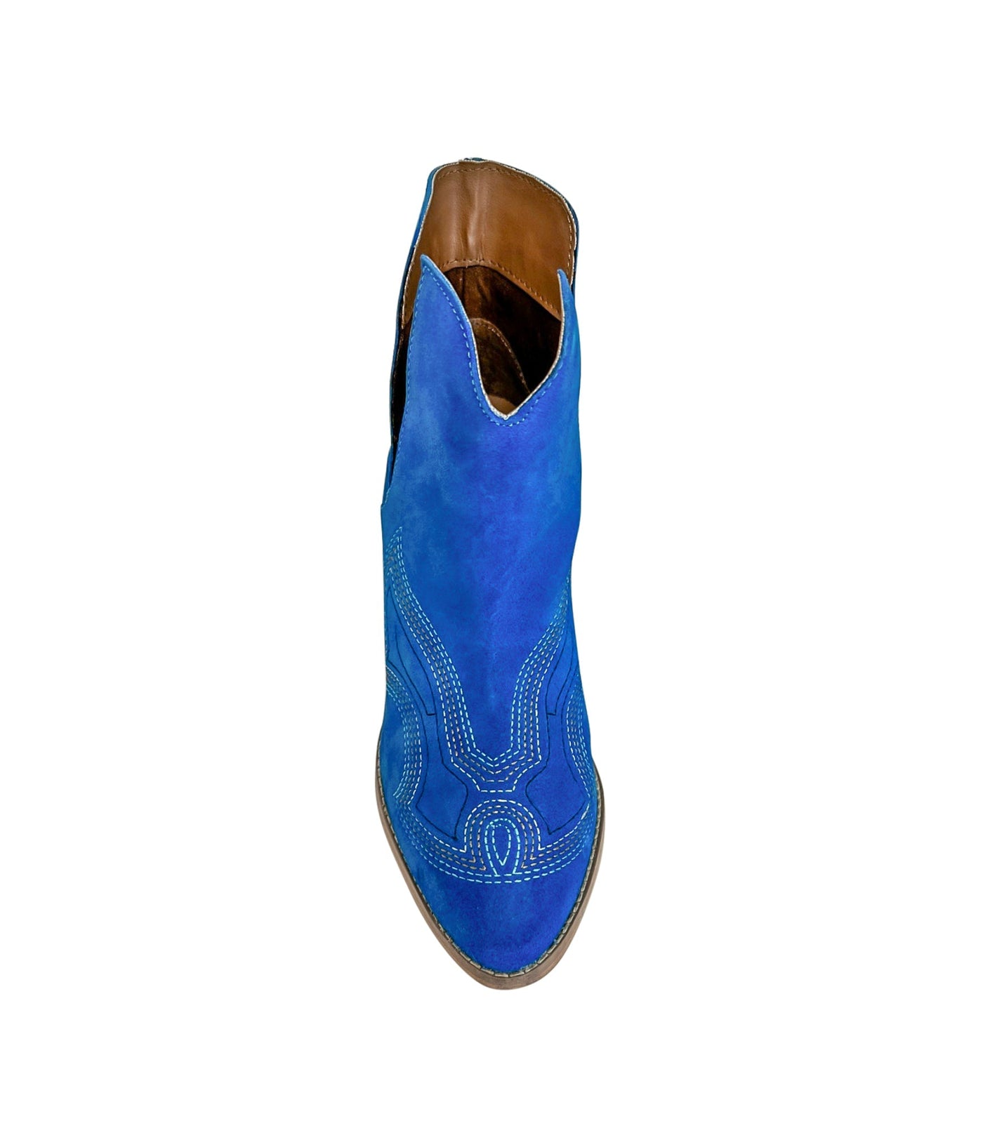 Journee Ankle Boots in Blue Southern Soul Collectives