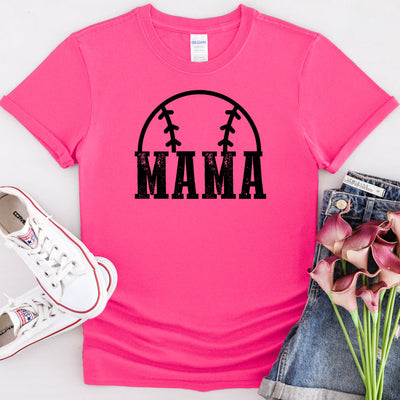 MAMA Baseball or Softball Graphic T-shirt - Southern Soul Collectives