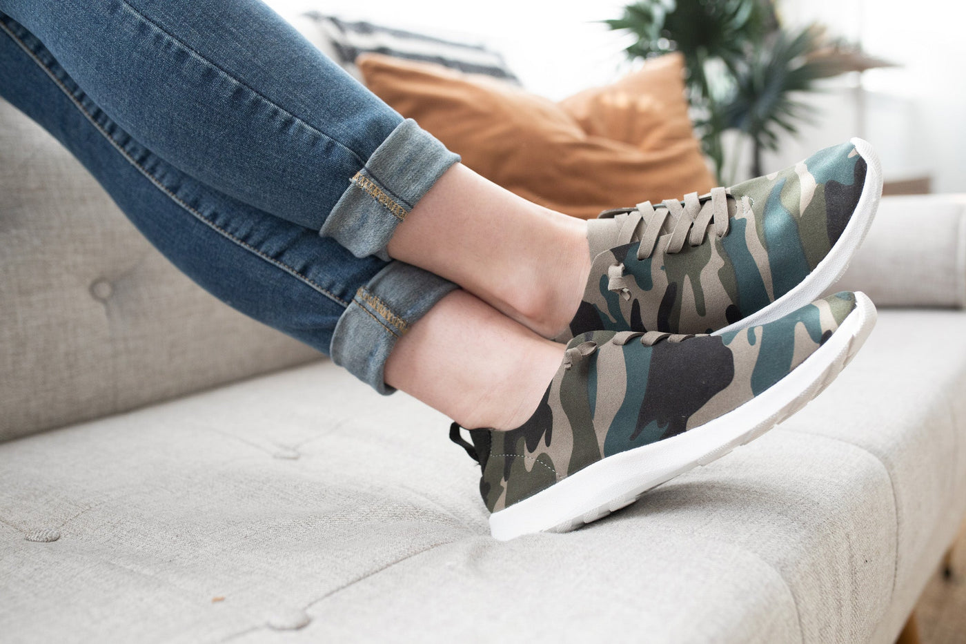 Mayo Sneaker in Camo Southern Soul Collectives