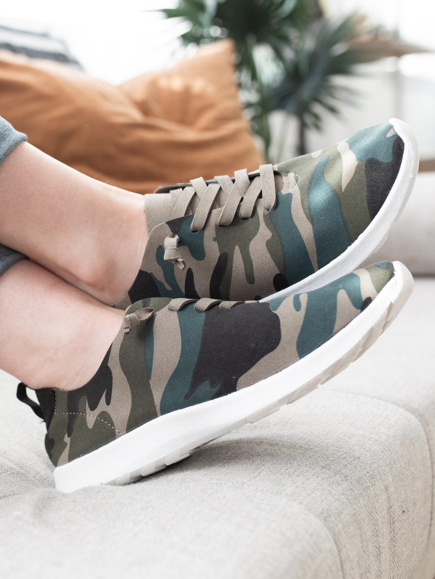 Mayo Sneaker in Camo Southern Soul Collectives