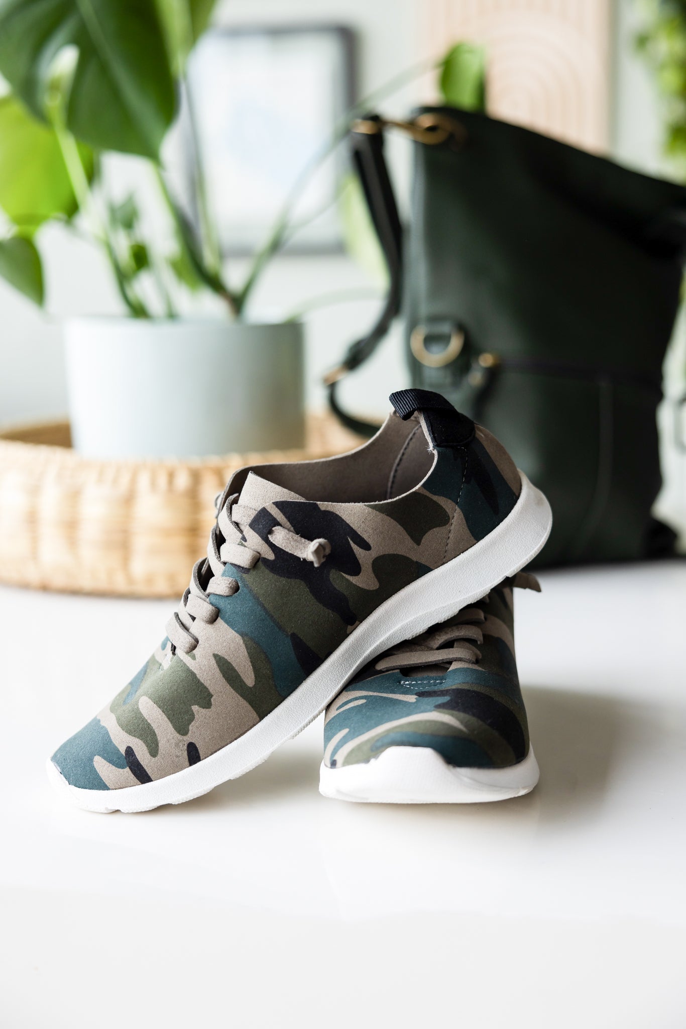 Mayo Sneaker in Camo Southern Soul Collectives